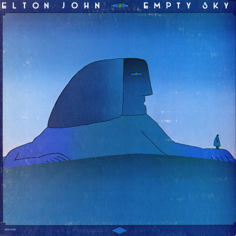 Elton John : Empty Sky (LP, Album, RE)