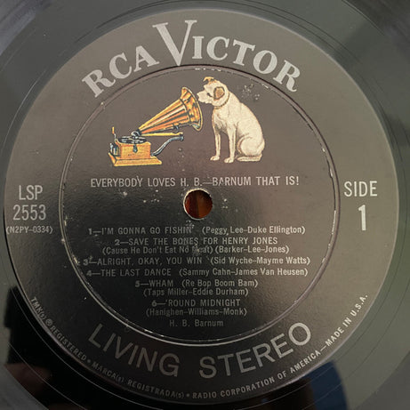 H.B. Barnum : Everybody Loves H. B. (LP)