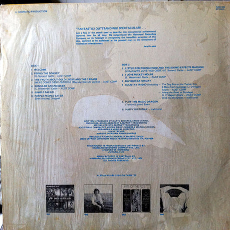 Daryl Somers & Ossie Ostrich : Hey! Hey! It's Daryl & Ossie (LP, Album)