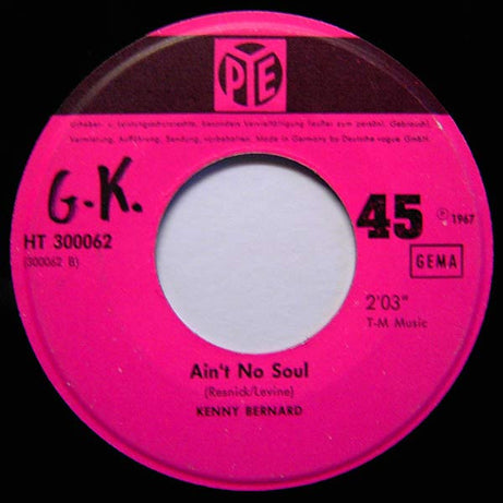 Kenny Bernard : Hey Woman (7")