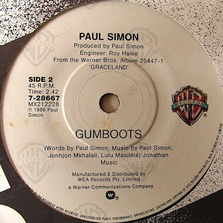 Paul Simon : You Can Call Me Al (7", Single)