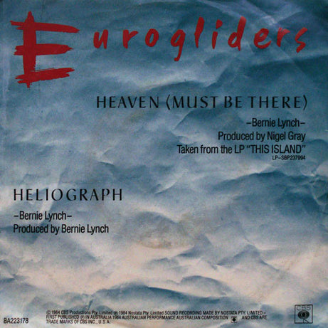 Eurogliders : Heaven (Must Be There) (7", Single)