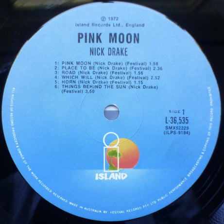 Nick Drake : Pink Moon (LP, Album, RE)