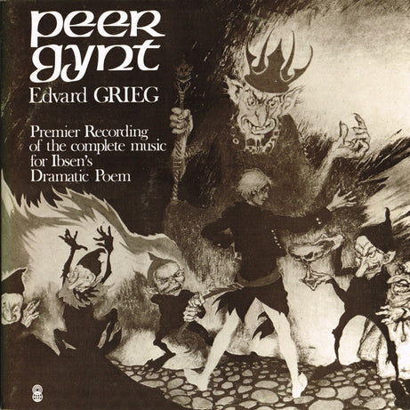 Edvard Grieg : Peer Gynt  - Premier Recording Of The Complete Music For Ibsen's Dramatic Poem (2xLP, Album, Club, Gat)