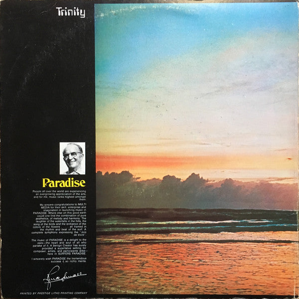 John Sangster : Paradise Volume One (LP, Album)