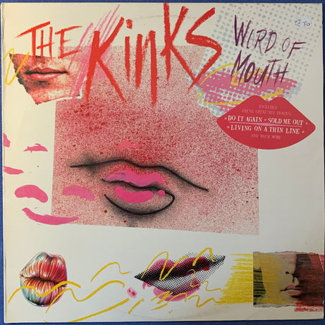 The Kinks : Word Of Mouth  (LP, Album)