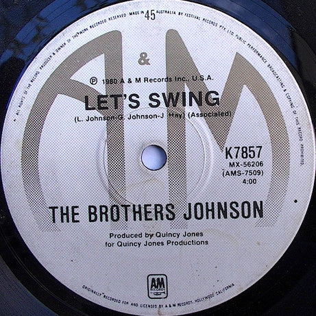 The Brothers Johnson* : Stomp (Edited Version) (7", Single)