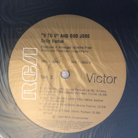 Dolly Parton : 9 To 5 And Odd Jobs (LP, Album)