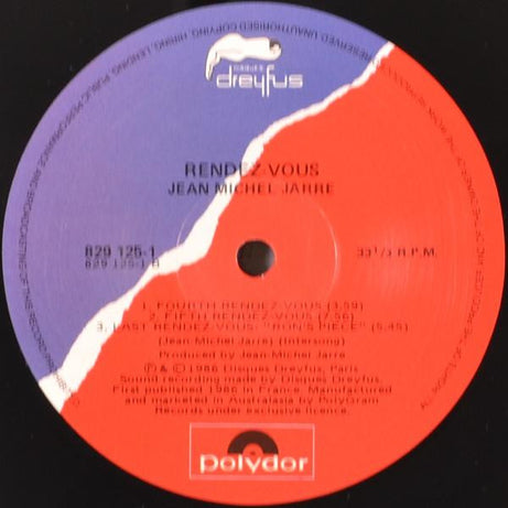 Jean-Michel Jarre : Rendez-Vous (LP, Album)