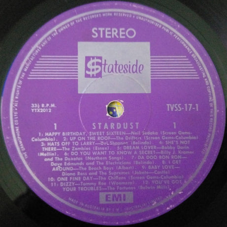 Various : Stardust - 44 Songs Inspired By The Film (2xLP, Comp, Gat)