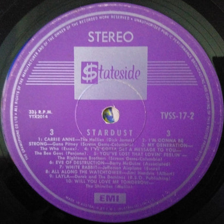 Various : Stardust - 44 Songs Inspired By The Film (2xLP, Comp, Gat)