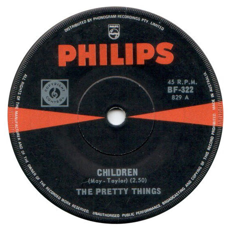 The Pretty Things : Children (7", Single)