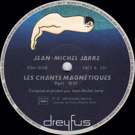 Jean-Michel Jarre : Les Chants Magnétiques = Magnetic Fields (LP, Album)