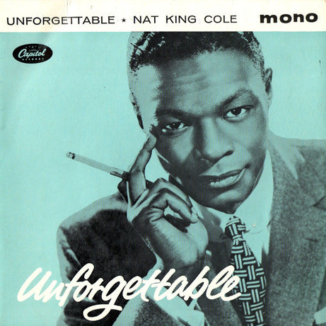 Nat King Cole : Unforgettable (7", EP, Mono, RP, Dar)
