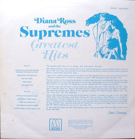 The Supremes : Greatest Hits Volume One (LP, Comp)