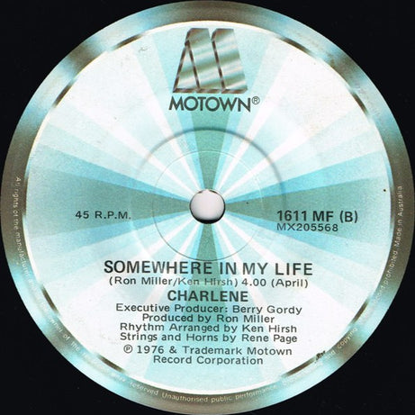 Charlene : I've Never Been To Me (7", Single)