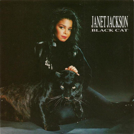 Janet Jackson : Black Cat (7", Single, Pic)