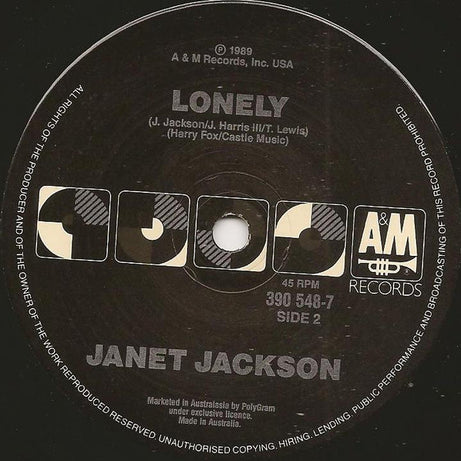 Janet Jackson : Black Cat (7", Single, Pic)
