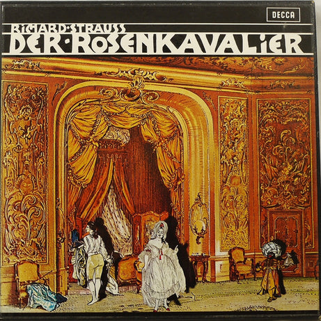 Richard Strauss, Wiener Philharmoniker, Georg Solti, Régine Crespin, Yvonne Minton : Der Rosenkavalier (4xLP, WB  + Box)