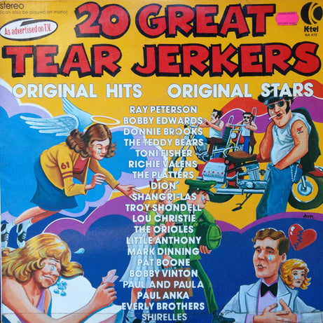 Various : 20 Great Tear Jerkers (LP, Comp)