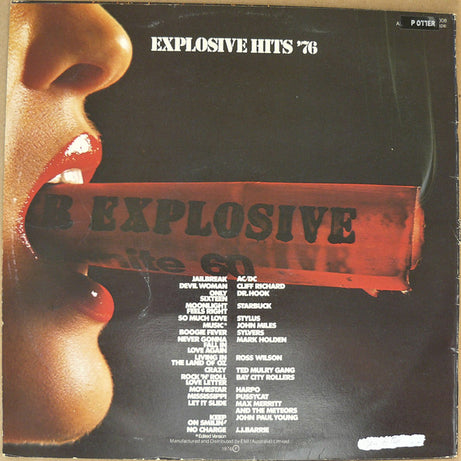 Various : Explosive Hits '76 (LP, Comp)