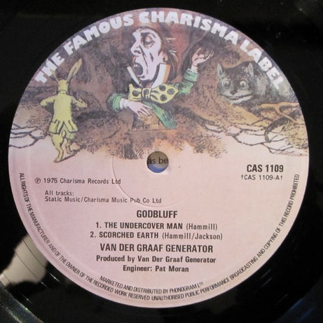 Van Der Graaf Generator : Godbluff (LP, Album, Sid)
