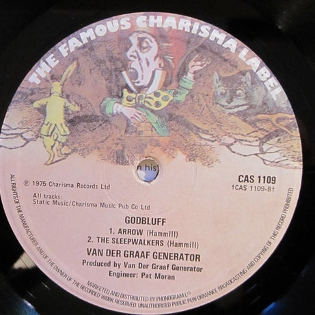 Van Der Graaf Generator : Godbluff (LP, Album, Sid)