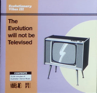 Various : Evolutionary Vibes III - The Evolution Will Not Be Televised (CD, Comp)
