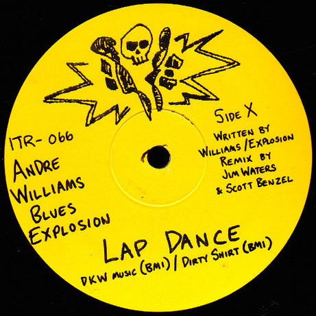 Andre Williams (2), The Jon Spencer Blues Explosion : Lap Dance (12", Single)