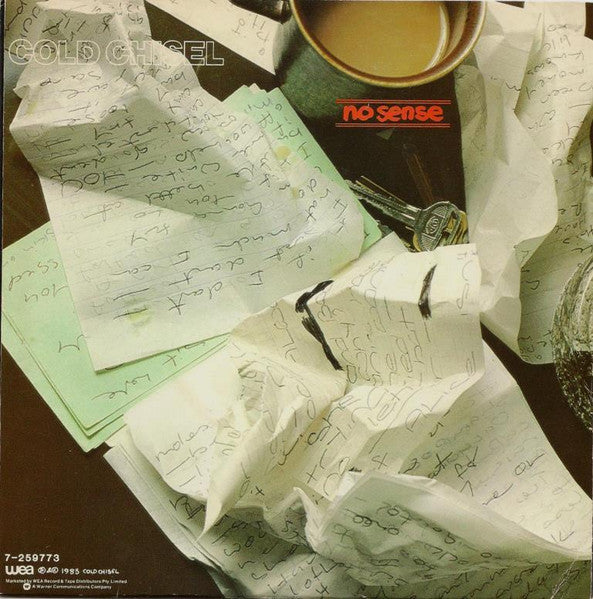 Cold Chisel : Hold Me Tight / No Sense (7", Single)