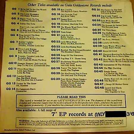 Larry Harmon : Laurel & Hardy : Theme Song (One Together Is Two) (6", Ora)