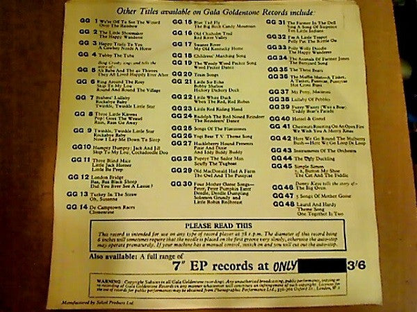 Larry Harmon : Laurel & Hardy : Theme Song (One Together Is Two) (6", Ora)