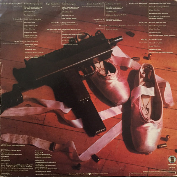 Warren Zevon : Bad Luck Streak In Dancing School (LP, Album)