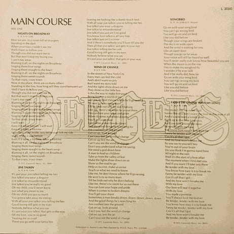 Bee Gees : Main Course (LP, Album)