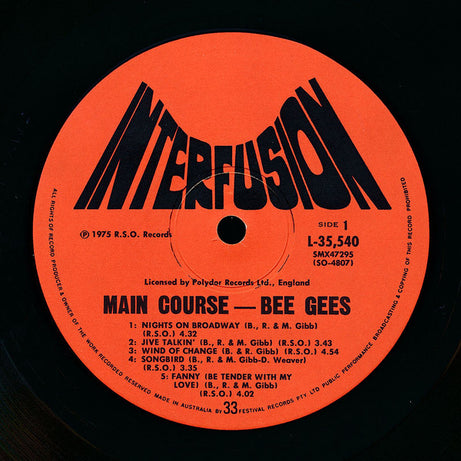 Bee Gees : Main Course (LP, Album)
