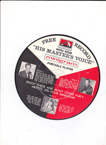 Bryan Davies / Dave Bridge / Patsy Ann Noble : Enjoy These Top Artists (7", S/Sided, EP, Promo)