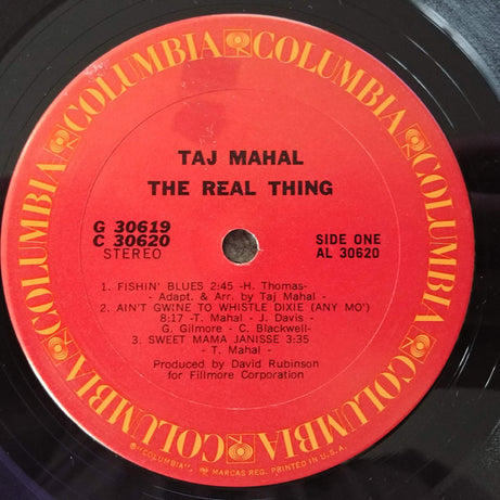 Taj Mahal : The Real Thing (2xLP, Album, Pit)