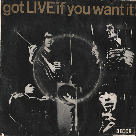 The Rolling Stones : Got Live If You Want It! (7", EP, Mono)