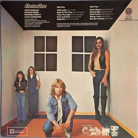 Status Quo : On The Level (LP, Album, Gat)