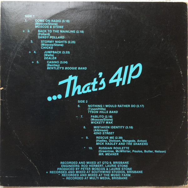 Various : That's Queensland (LP, Album, Comp)