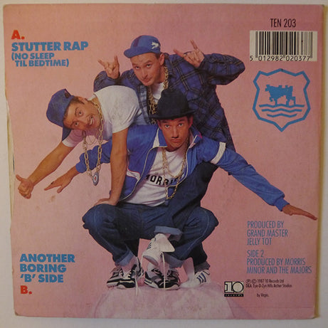 Morris Minor And The Majors : Stutter Rap (No Sleep Til Bedtime) (7", Single)