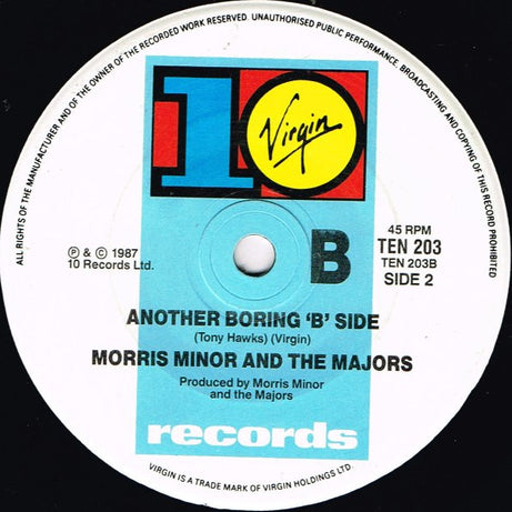 Morris Minor And The Majors : Stutter Rap (No Sleep Til Bedtime) (7", Single)