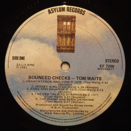Tom Waits : Bounced Checks (LP, Comp)