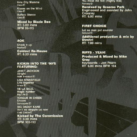 Various : January 90 - Mixes 2 (LP, Comp, P/Mixed)