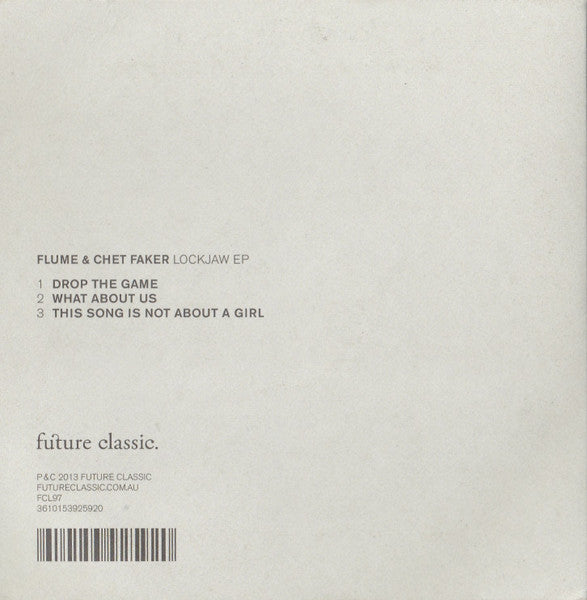 Flume & Chet Faker : Lockjaw EP (CD, EP)