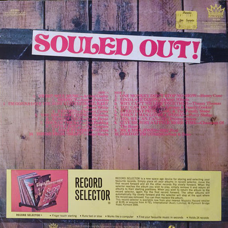 Various : Souled Out! (LP, Comp, Ltd)