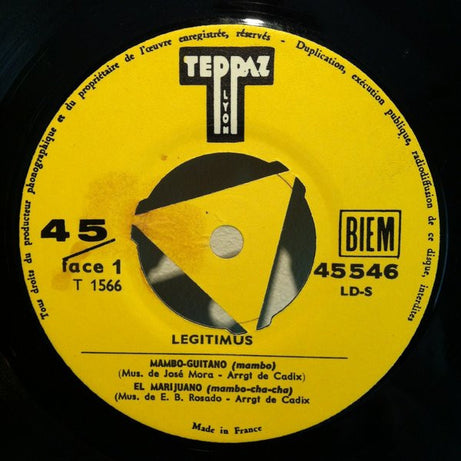 Légitimus : Mambo-Guitano (7", EP)