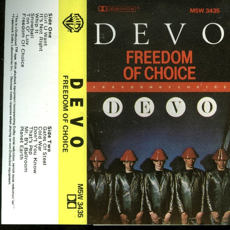 Devo : Freedom Of Choice (Cass, Album)