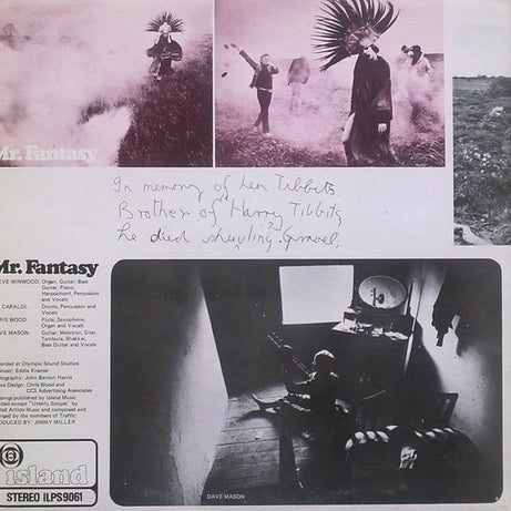 Traffic : Mr. Fantasy (LP, Album, RP, Gat)