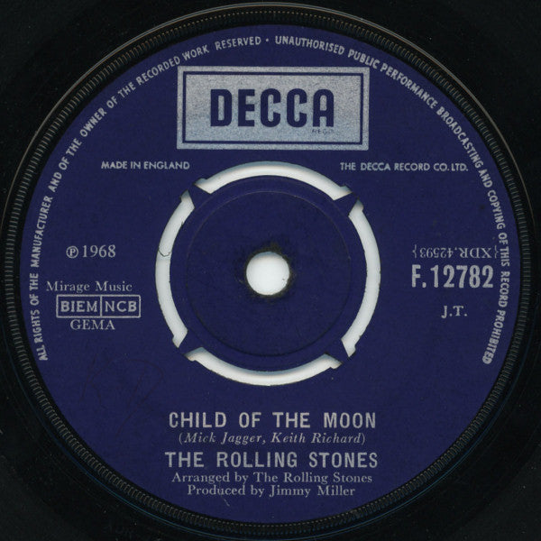 The Rolling Stones : Jumpin' Jack Flash (7")